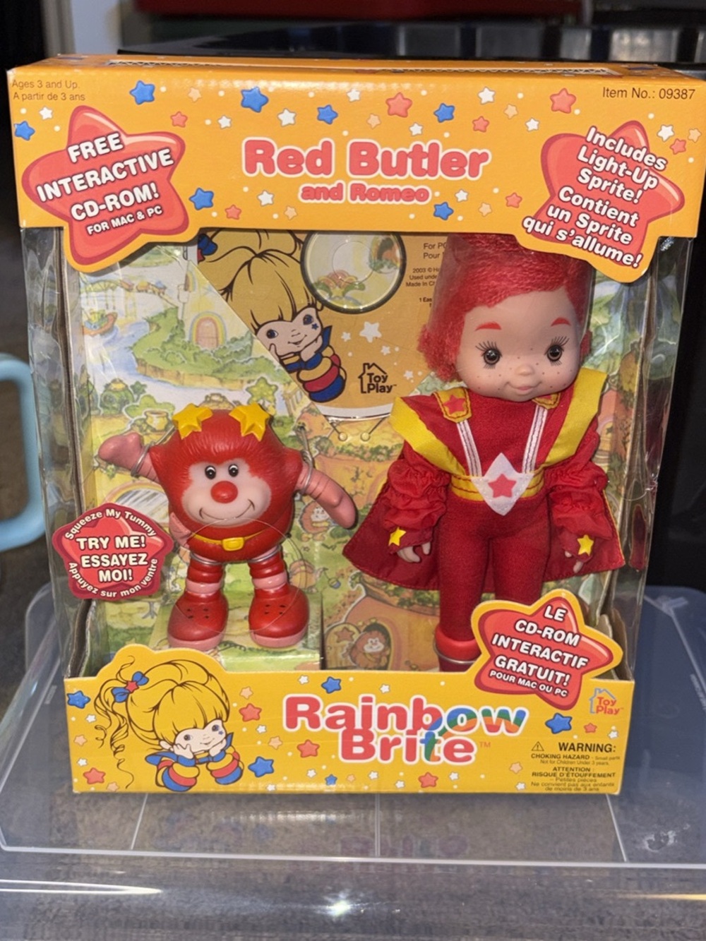 2003 Rainbow Brite Red Butler doll NIB